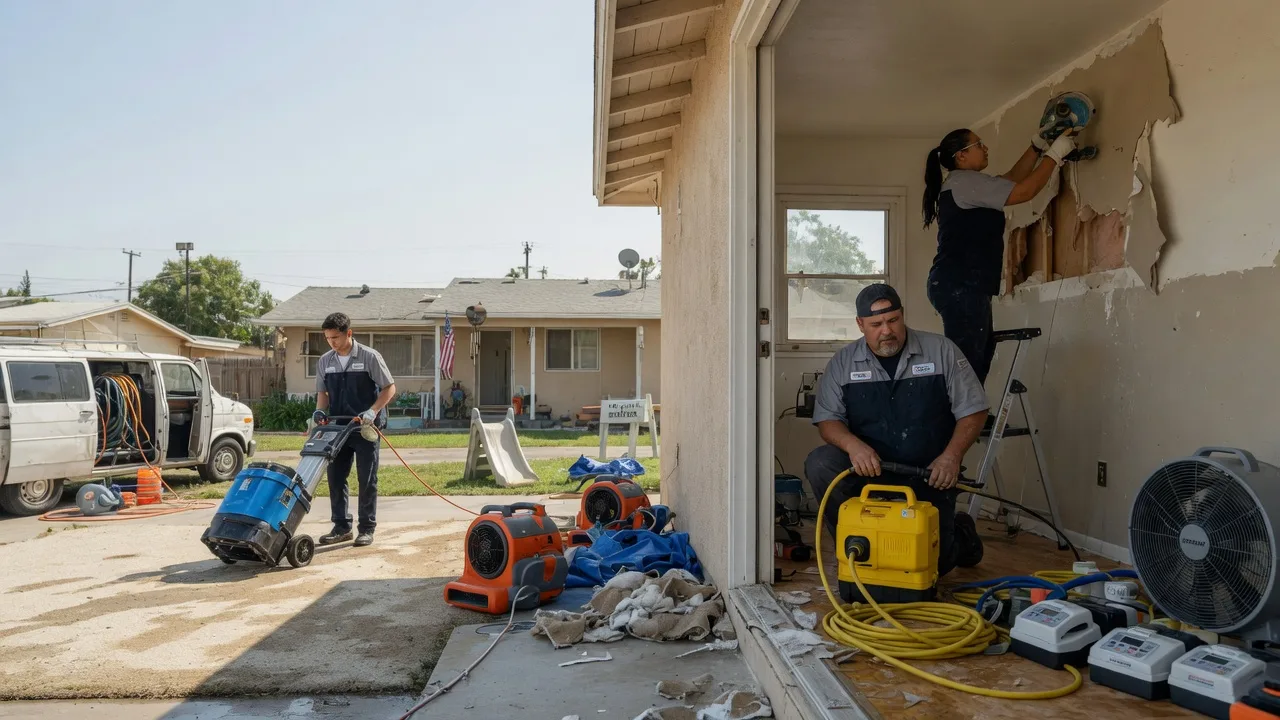 Water Damage Restoration in Easton, IL near me